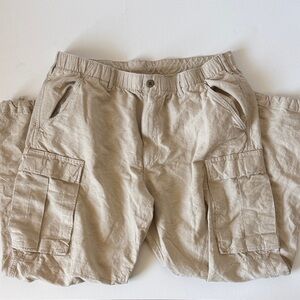 NWOT Men's Linen Cotton Cargo Pants
